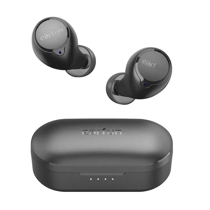 Casti wireless In-Ear EarFun Free 1S, TWS, 30H, IPX7 Black