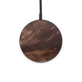 Circle Wood Resin Wireless Charger - Alisa (Wood Burl, 708069)