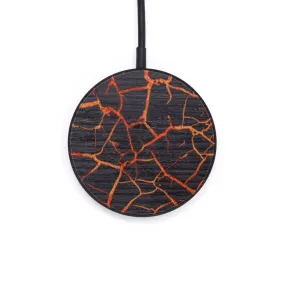 Circle Wood Resin Wireless Charger - Chester (Lava, 627035)