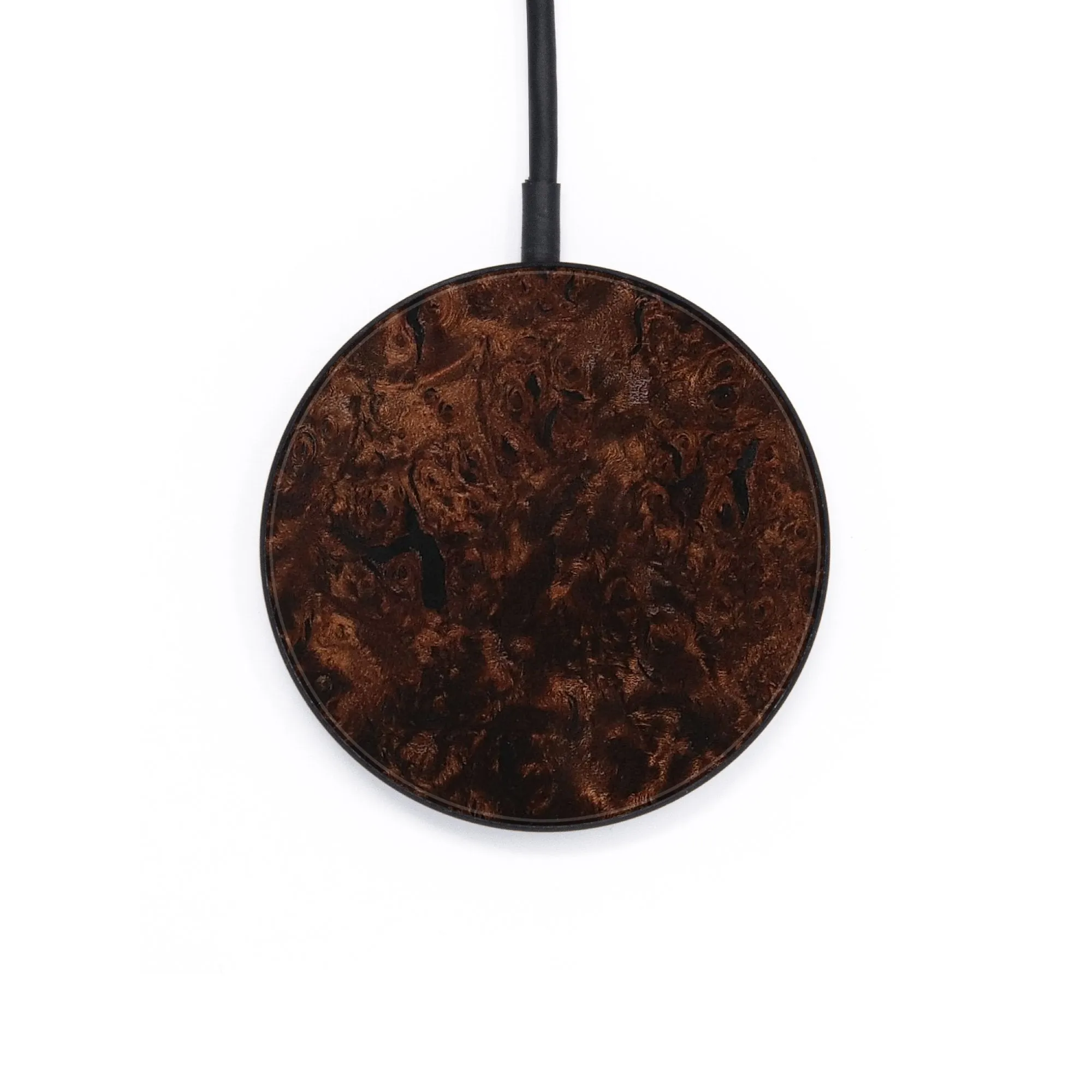 Circle Wood Wireless Charger - Andee (Wood Burl, 730826)