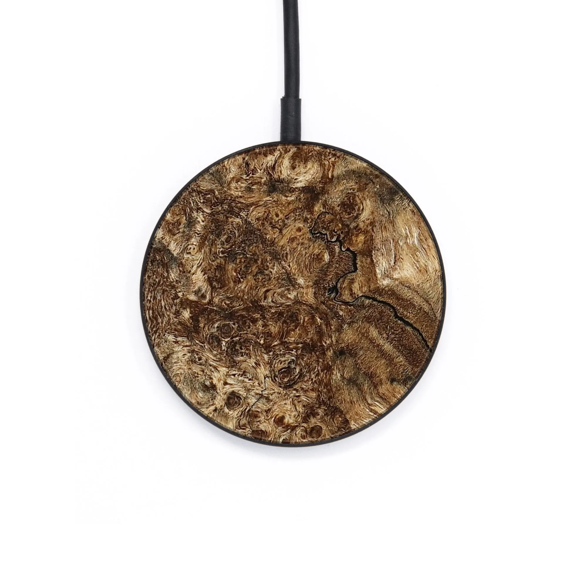 Circle Wood Wireless Charger - Durrell (Wood Burl, 737814)