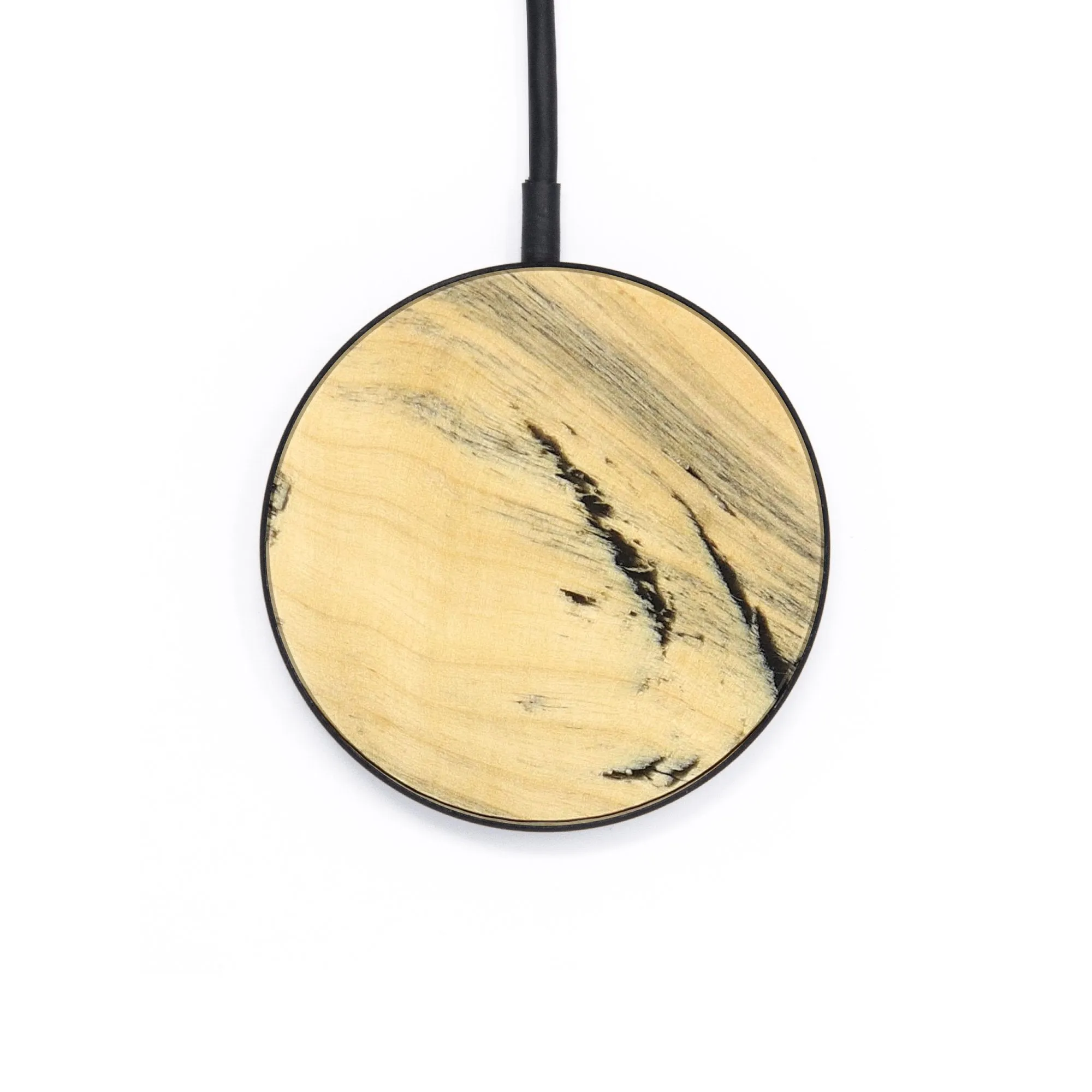 Circle Wood Wireless Charger - Shawn (Wood Burl, 727276)