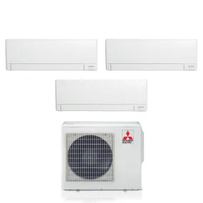 Climatizzatore Condizionatore Mitsubishi Electric Trial Split Inverter Linea Plus serie MSZ-AY 12 12 12 btu con MXZ-3F68VF Wi-Fi Integrato R-32 12000 12000 12000