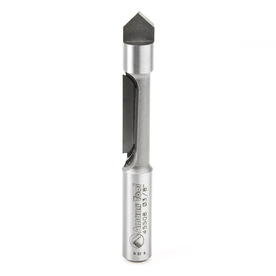 Concave Grind Router Bit | 3⁄8 Dia x 1 x 3⁄8"Shank | 45508 | 738685855089