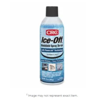 CRC 05346 Ice-Off Windshield Spray De-Icers, 16 oz (12 Cans)