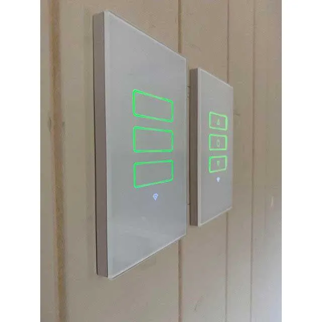 CTEC Smart Home: 1/2/3 Gang Smart WiFi Light Switch in Black or White