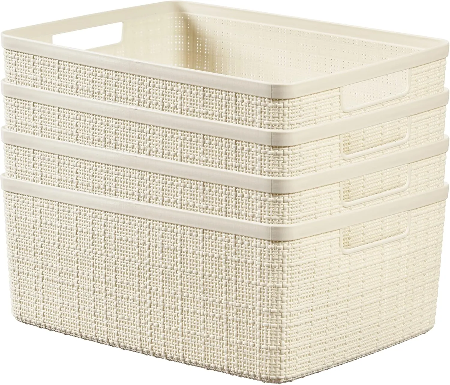 Curver Jute Basket (Medium)