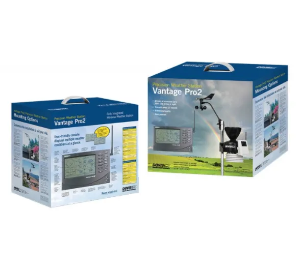 DAVIS VANTAGE PRO2 WIRELESS WEATHER STATION 6152UK /IE & WEATHERLINK LIVE BUNDLE