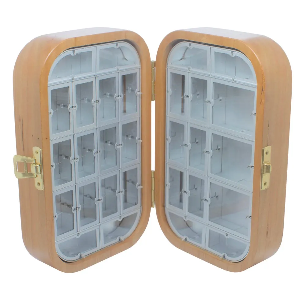 Deep Wooden Fly Boxes