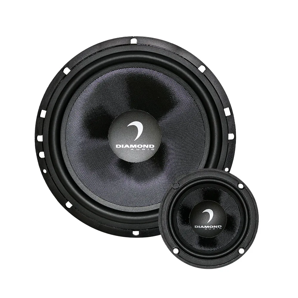 DES365C - DES 3-Way Component System 25mm Aluminum Dome Tweeter and Crossover