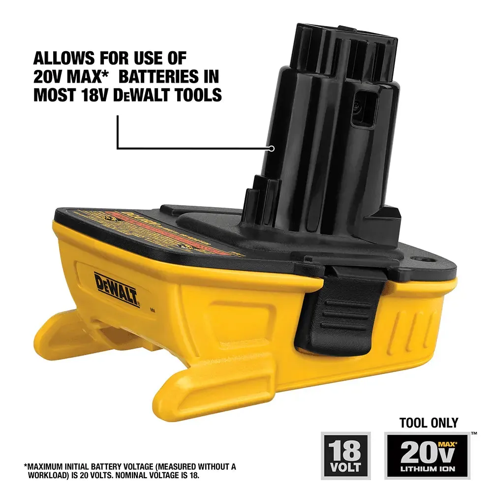 DeWalt 18V-20V Battery Adapter