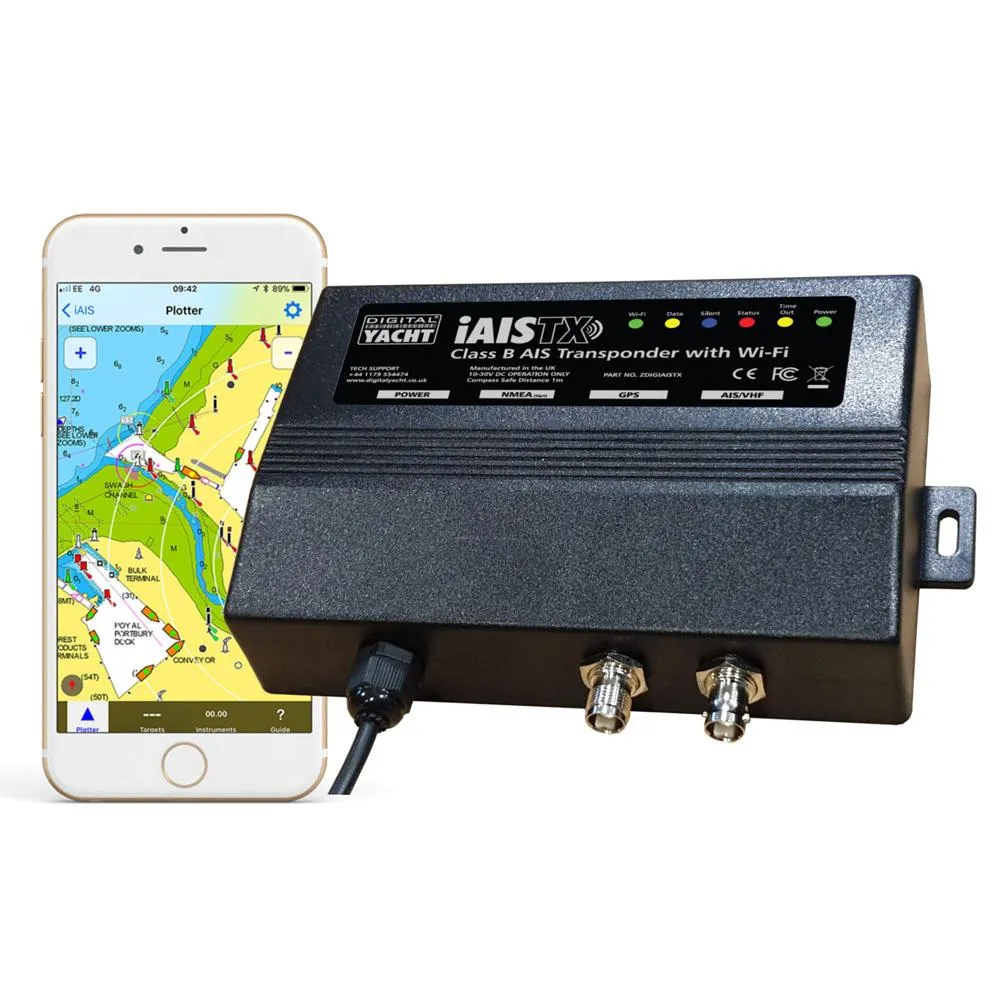 Digital Yacht iAISTX Plus Class B Wireless  NMEA 2000 Transponder