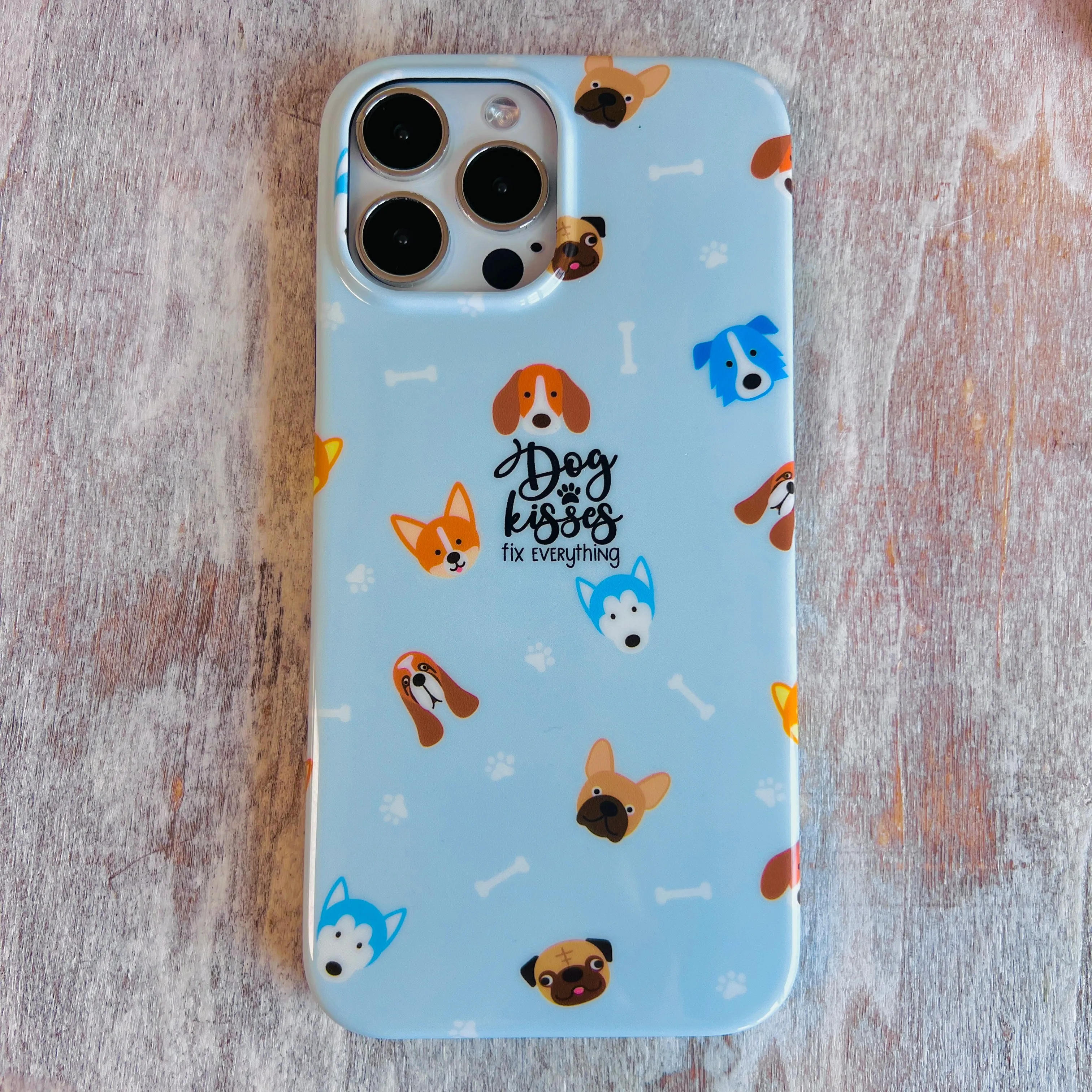 Dog Kisses Phone Case For iPhone