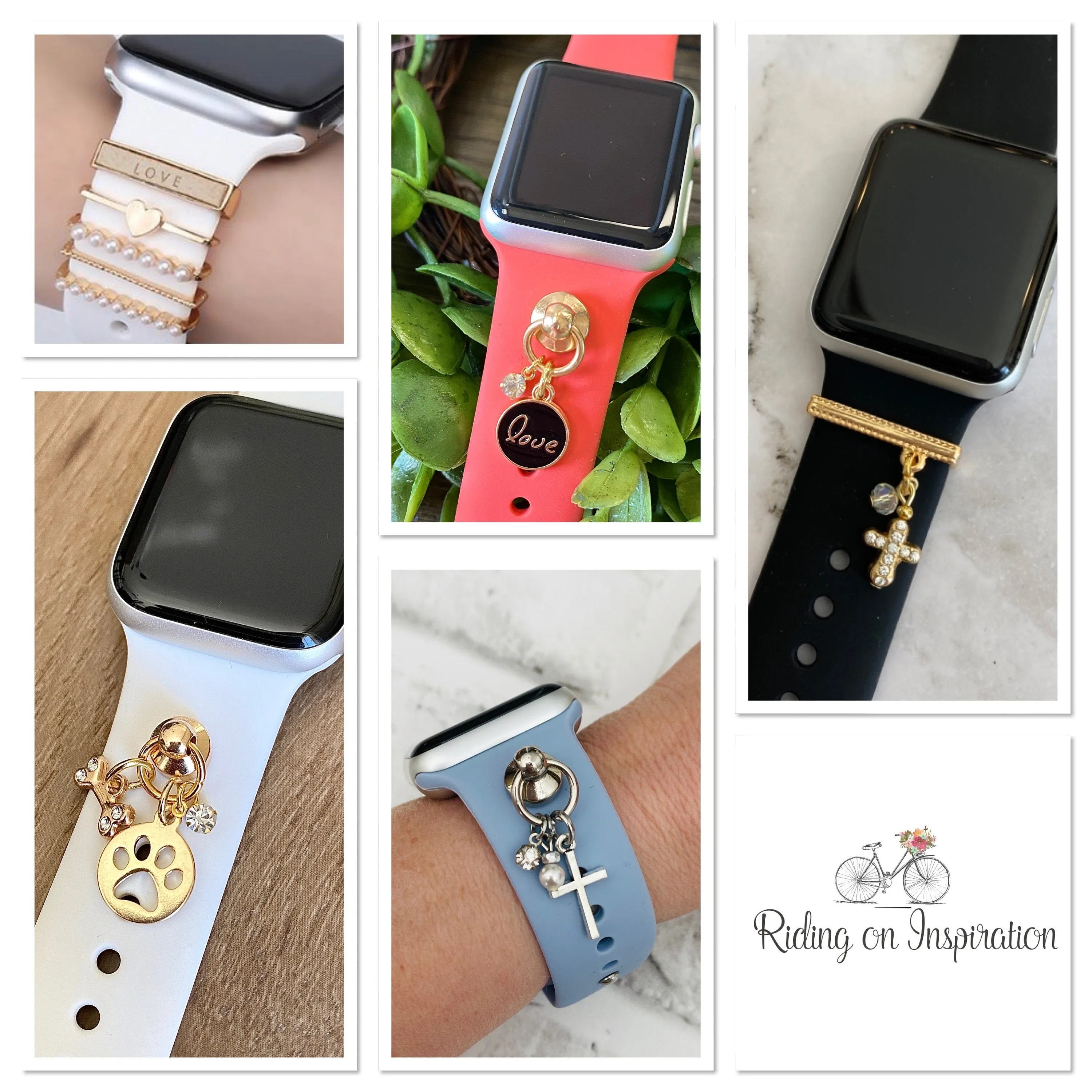 Dog Watchband Charms, Watch Charm, Personalized Jewelry, Dog Charm, Custom Charm, Phone Case Charm, SmartWatch Charm, Apple Charm