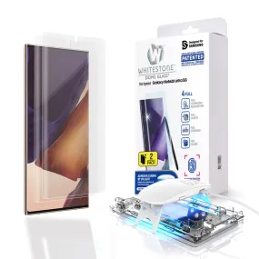 [Dome Glass] Galaxy Note 20 Ultra Screen Protector [Dome Glass] Full 3D Curved Edge Tempered Glass Shield [Liquid Dispersion Tech] Easy Install Kit