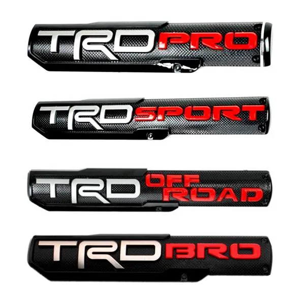 Door Emblem Sticker Badge For Tacoma, 4Runner, Tundra TRD Pro/Off Road/Sport/BRO