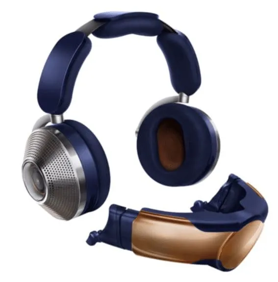 Dyson Zone Absolute  Noise-Cancelling Headphones - Prussian Blue & Bright Copper