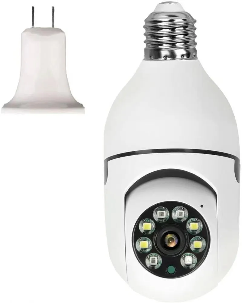 E27 Bulb Camera 360 Degree Wifi Remote Home Monitoring