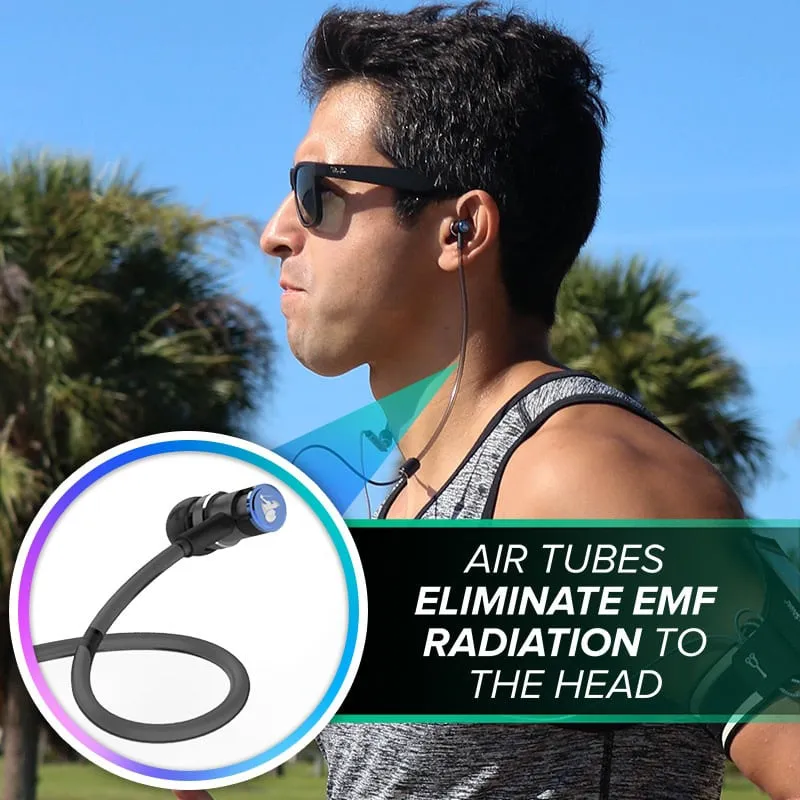 Earbud Headphones, EMF Radiation-Free High Quality Sound (by DefenderShield)