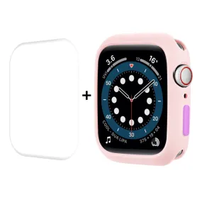 ENKAY Apple Watch (41mm) TPU cover   screen protector - Pink