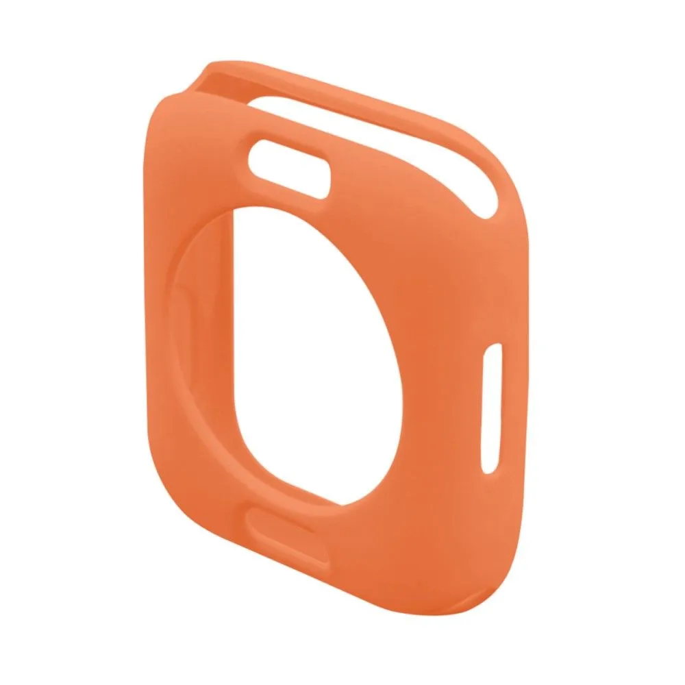 ENKAY Apple Watch (41mm) TPU cover with screen protector - Orange