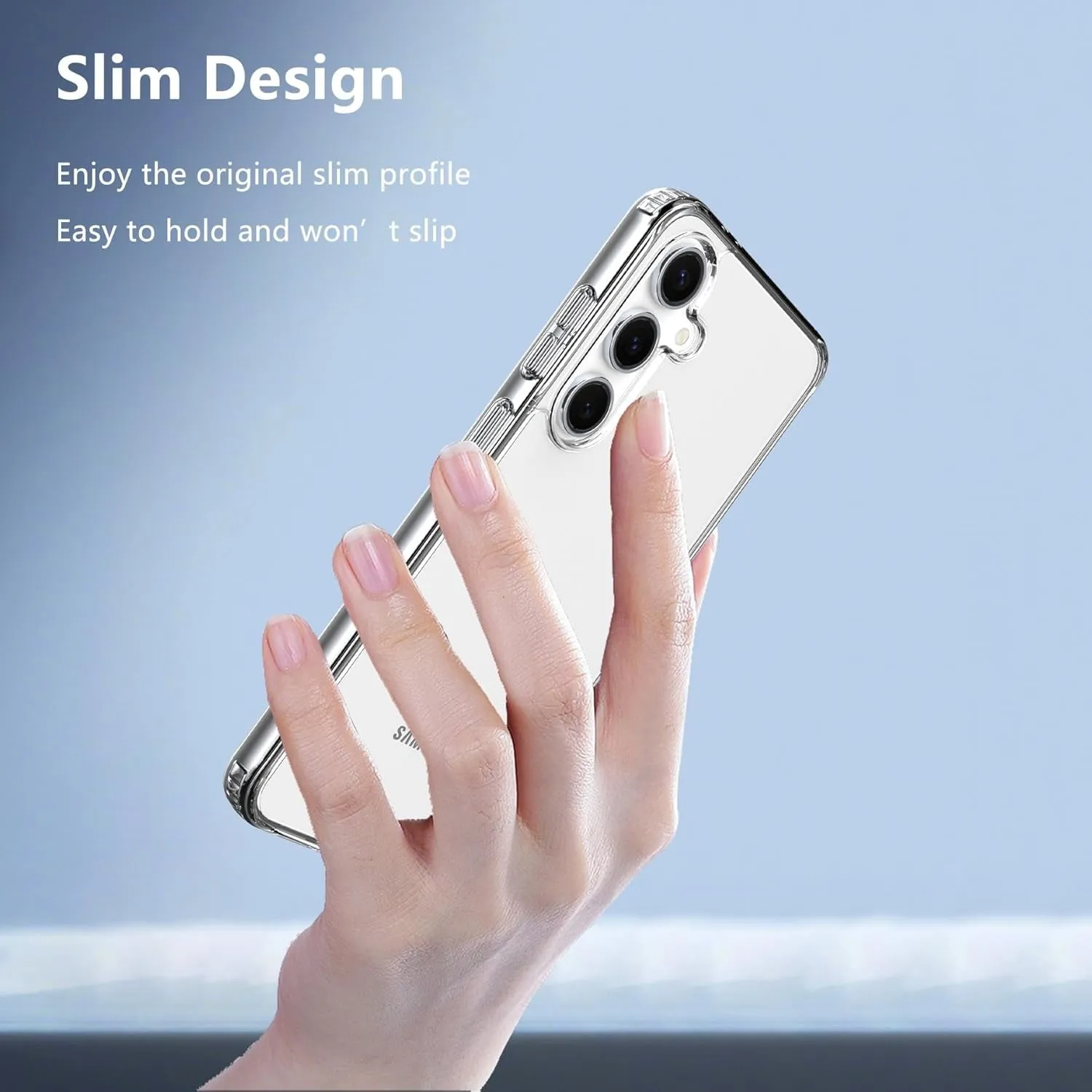 Entronix Samsung Galaxy A16 Crystal Clear Case - Slim