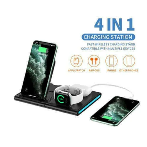 Fast  4 In 1 Wireless Charging Station