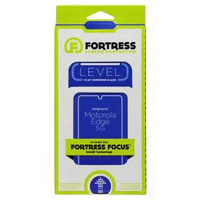 Fortress LEVEL Tempered Glass with Install Tool for Motorola Edge 5G (2021)