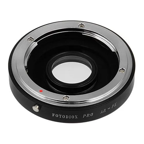 Fotodiox Pro Lens Mount Adapter - Konica Auto-Reflex (AR) SLR Lens to Pentax K (PK) Mount SLR Camera Body