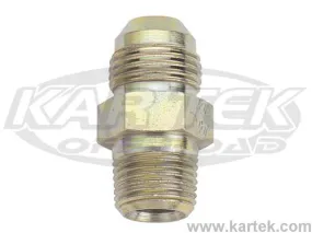 Fragola AN -10 Male To 1/2" NPT National Pipe Taper Thread Steel Straight Adapter Fittings