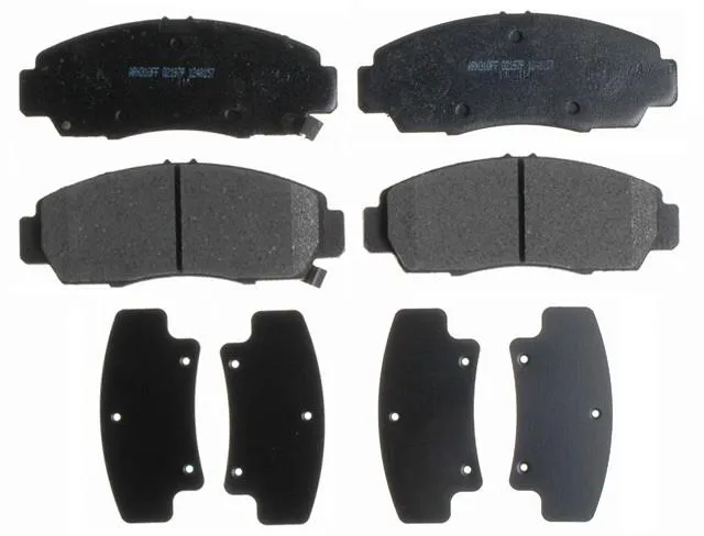 Front Brake Kit Ceramic Pads Rotors Hardware Fits ACURA CL TL and TSX 1999-2010