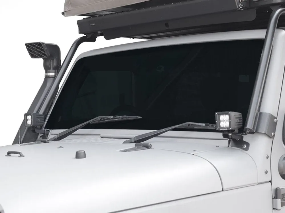 Front Runner Jeep Wrangler JK/JKU Windshield Spot Light Brackets