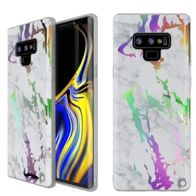 Galaxy Note 9 Full Body W/ Screen Protector Marble Case (Blanco Marmo)