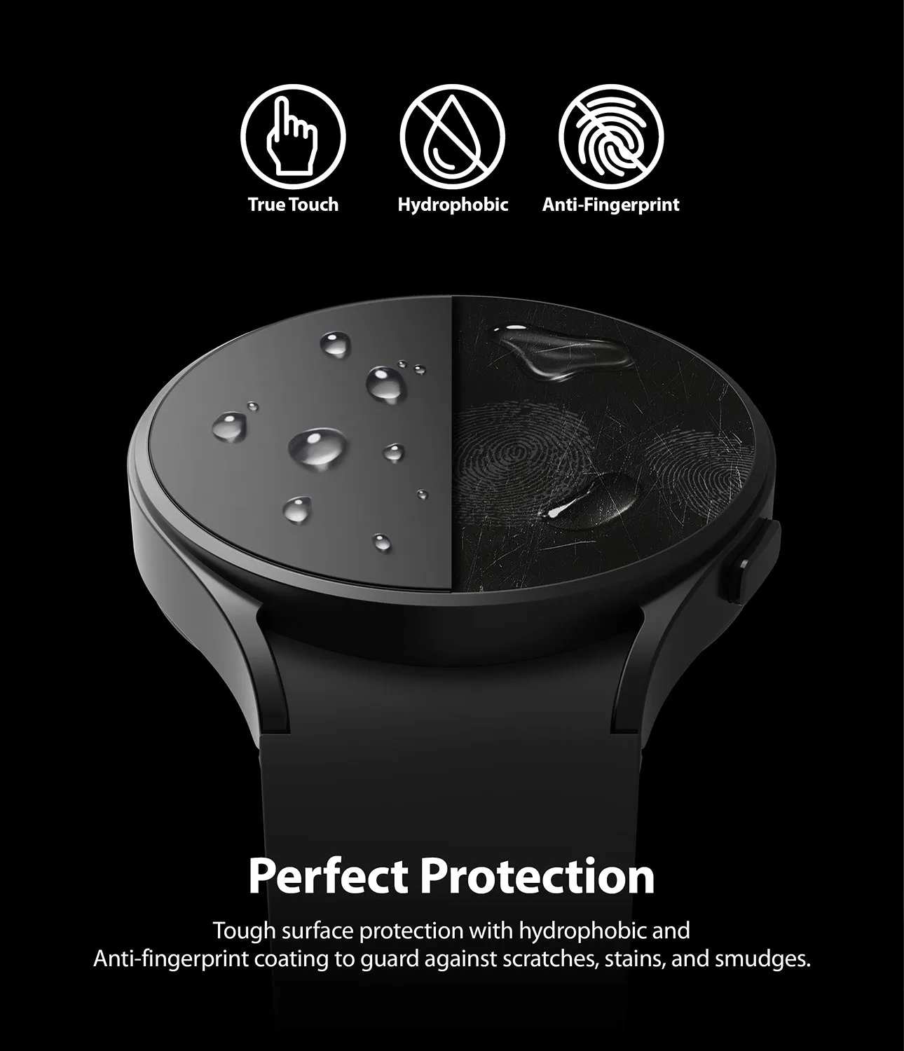 Galaxy Watch 5/4 44mm Screen Protector | Sapphire Crystal Glass