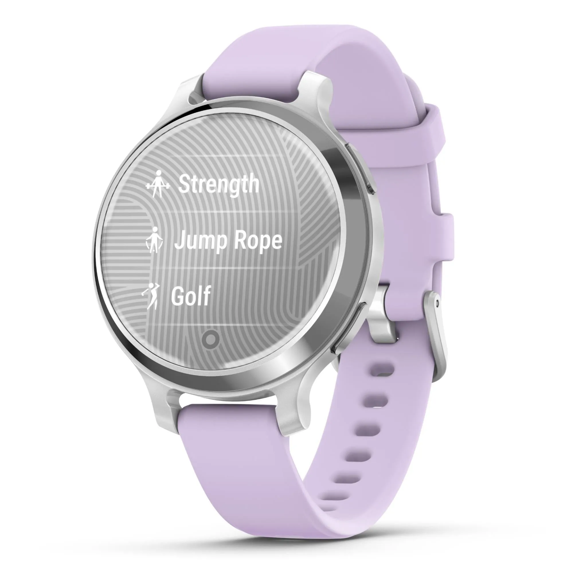 Garmin Lily 2 Active Silver with Jasmine Silicone Band