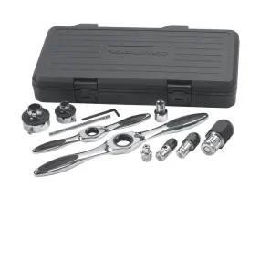 GearWrench 82807 11 Pc. Ratcheting Tap and Die Accessory Set