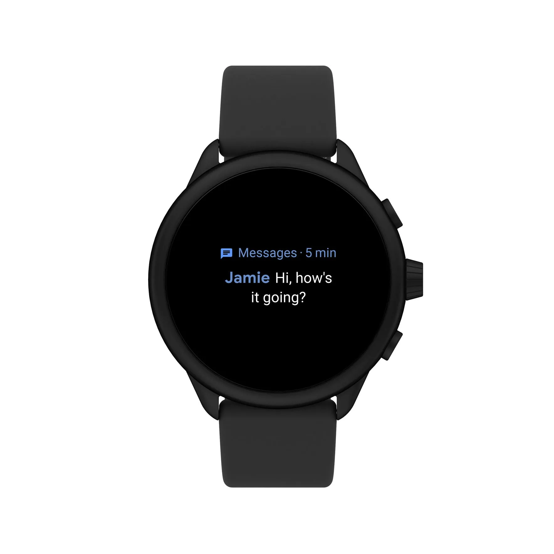 Gen 6 Wellness Edition Smartwatch Black Silicone