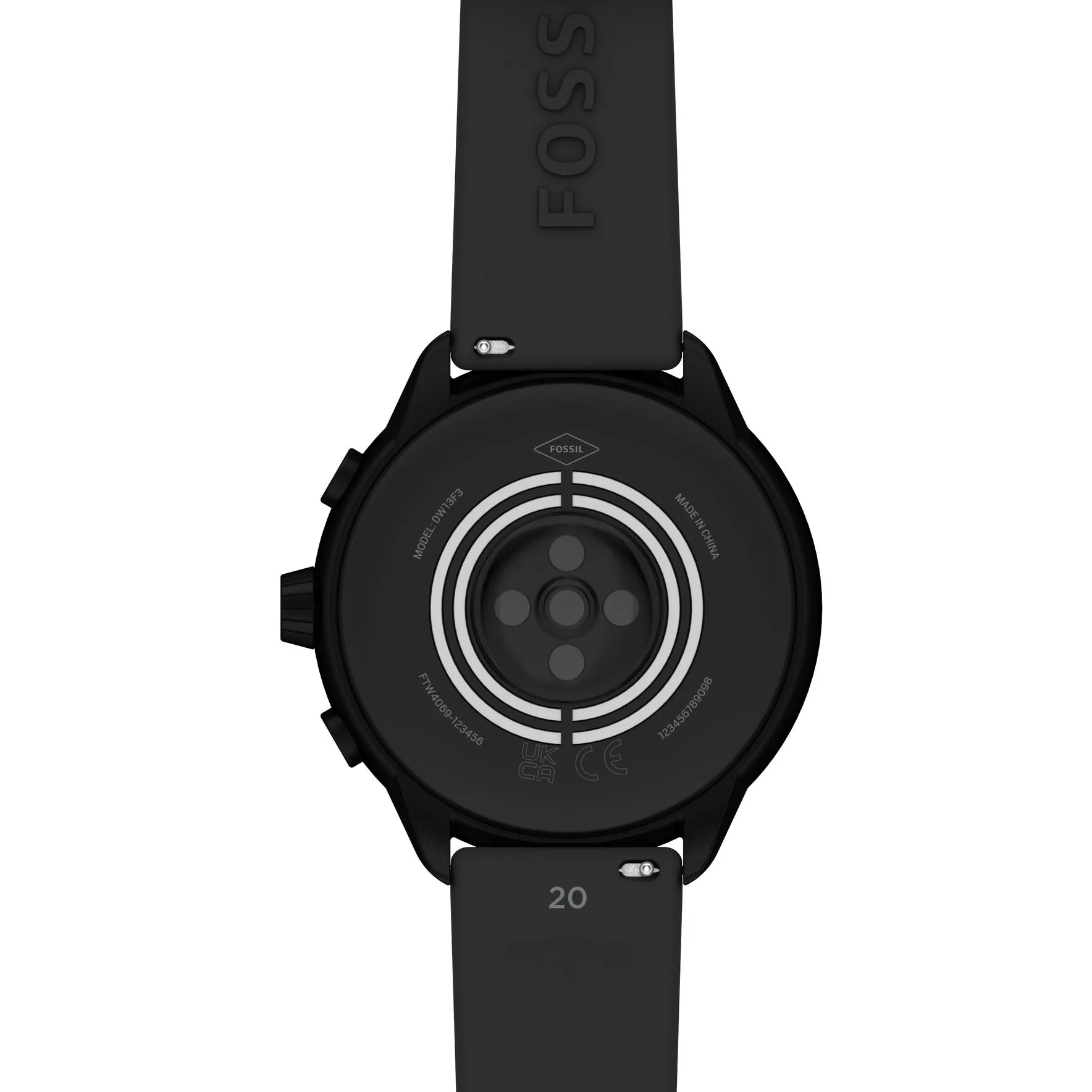 Gen 6 Wellness Edition Smartwatch Black Silicone