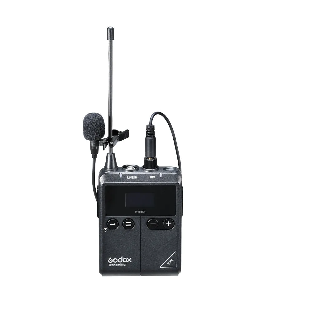 Godox WMicS1 Dual Kit UHF Wireless Microphone System (DEMO STOCK)