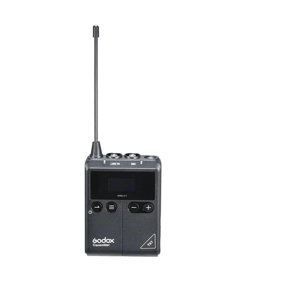 Godox WMicS1 Dual Kit UHF Wireless Microphone System (OPEN BOX)