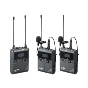 Godox WMicS1 Dual Kit UHF Wireless Microphone System