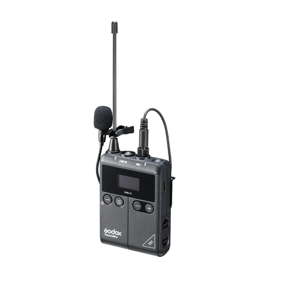 Godox WMicS1 Dual Kit UHF Wireless Microphone System