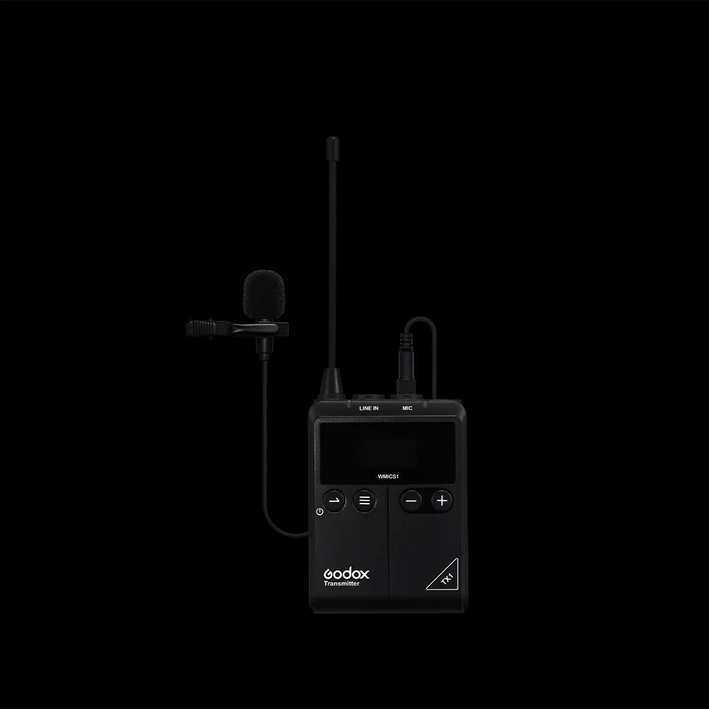 Godox WMicS1 Dual Kit UHF Wireless Microphone System