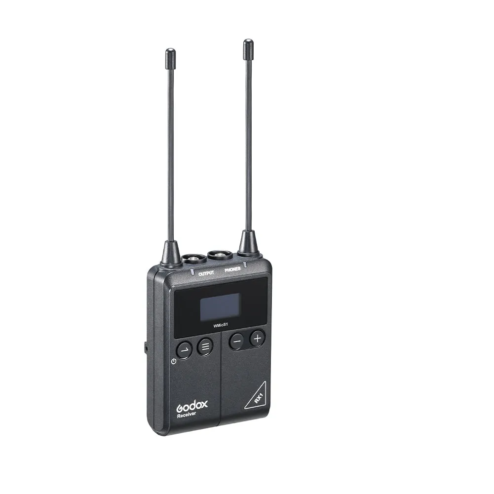 Godox WMicS1 Dual Kit UHF Wireless Microphone System