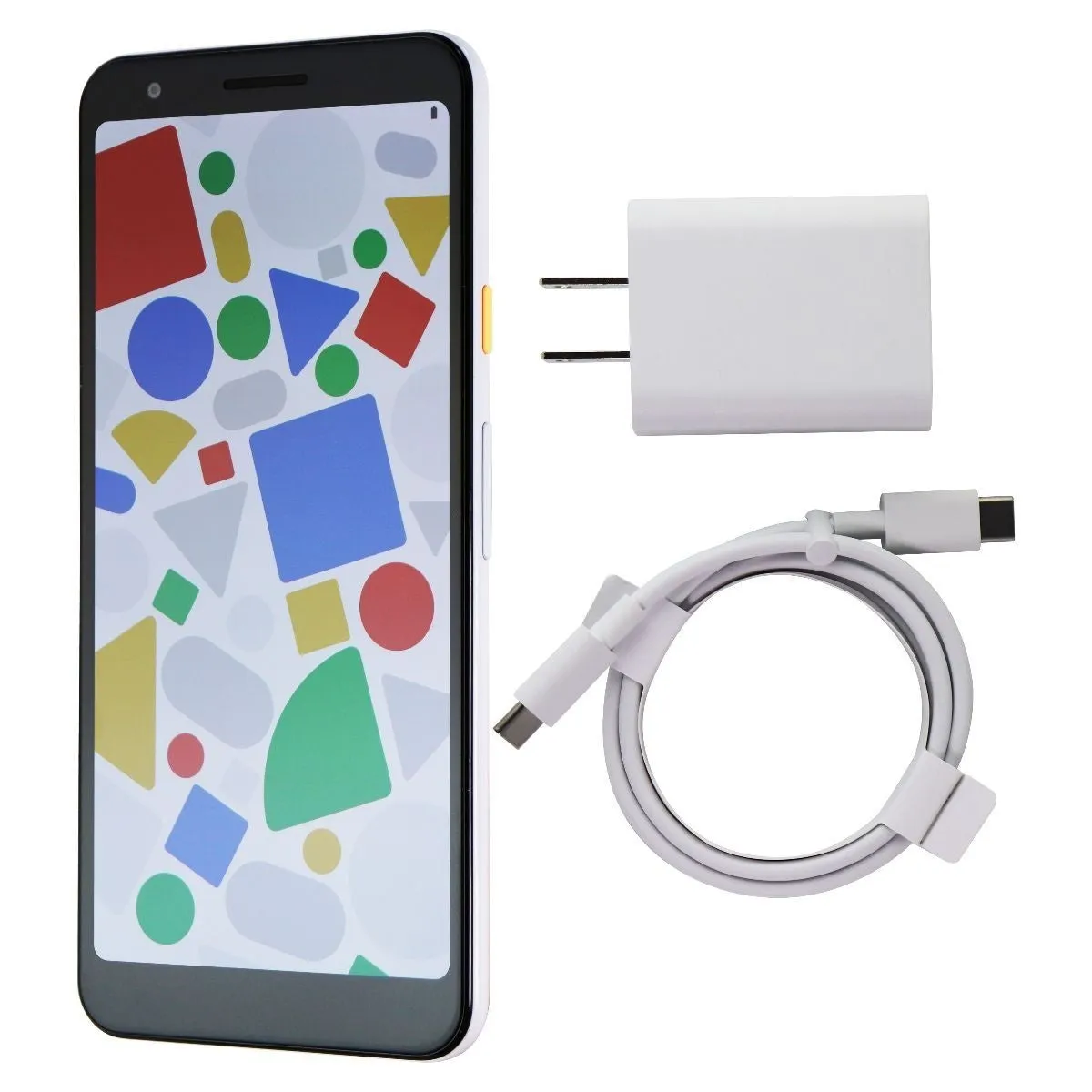 Google Pixel 3a (5.6-inch) Smartphone (G020G) Unlocked - 64GB / Clearly White