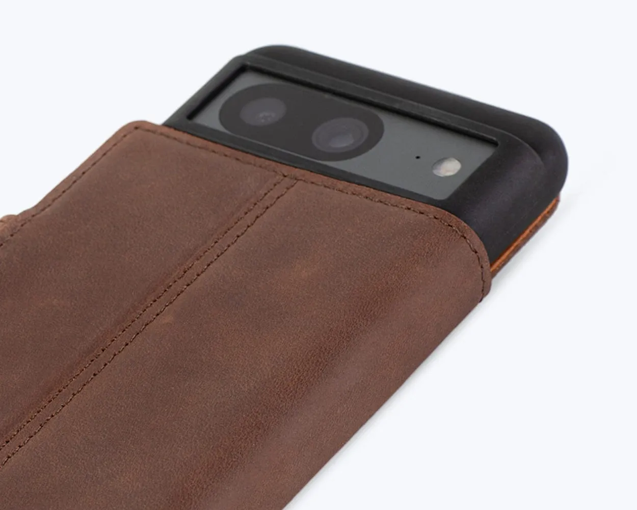 Google Pixel 8 - Vintage Leather Wallet