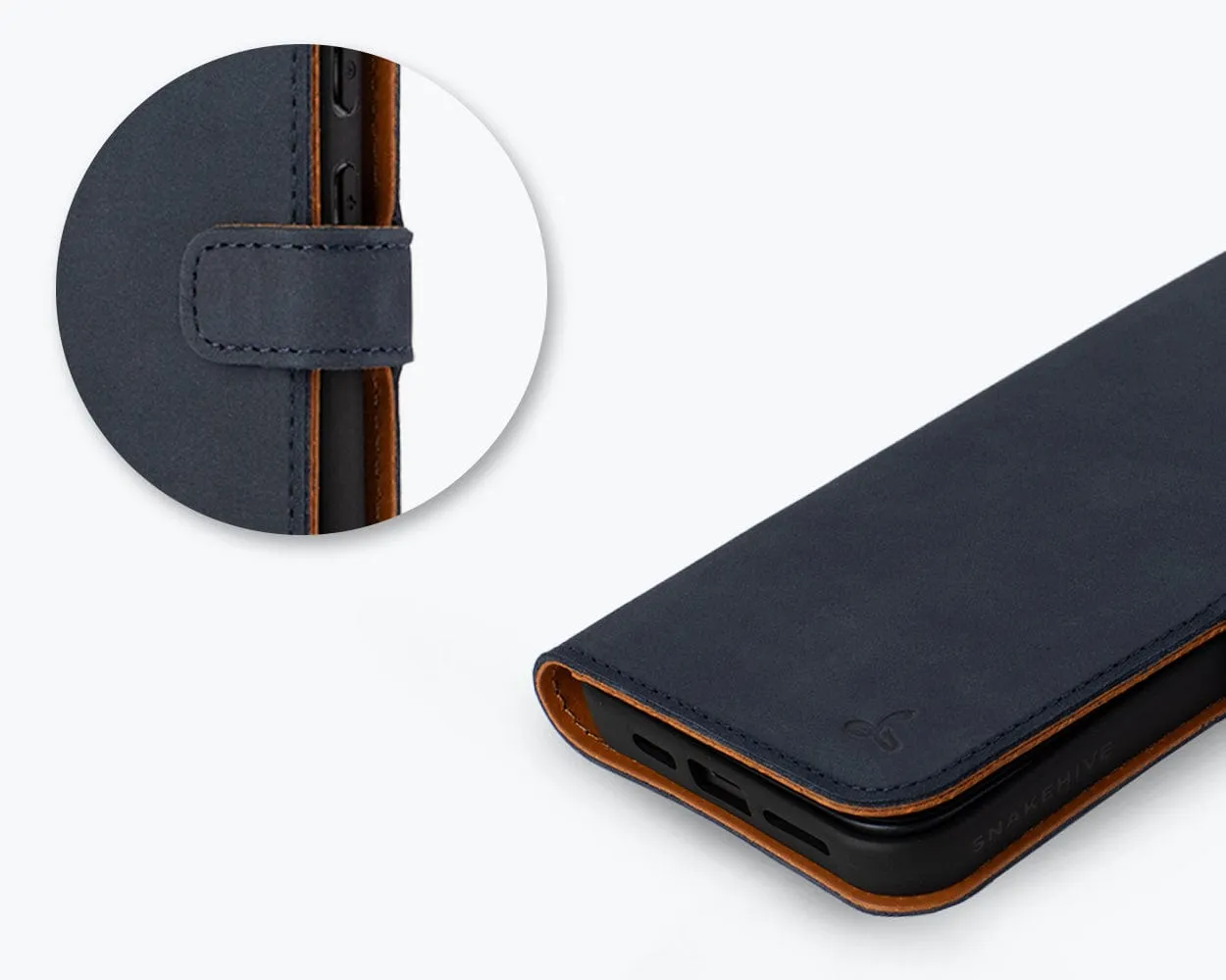 Google Pixel 8 - Vintage Leather Wallet