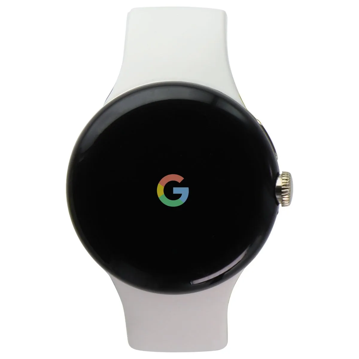 Google Pixel Watch (1st Gen) Smartwatch (GQF4C) Wi-Fi - Gold Case/White Band