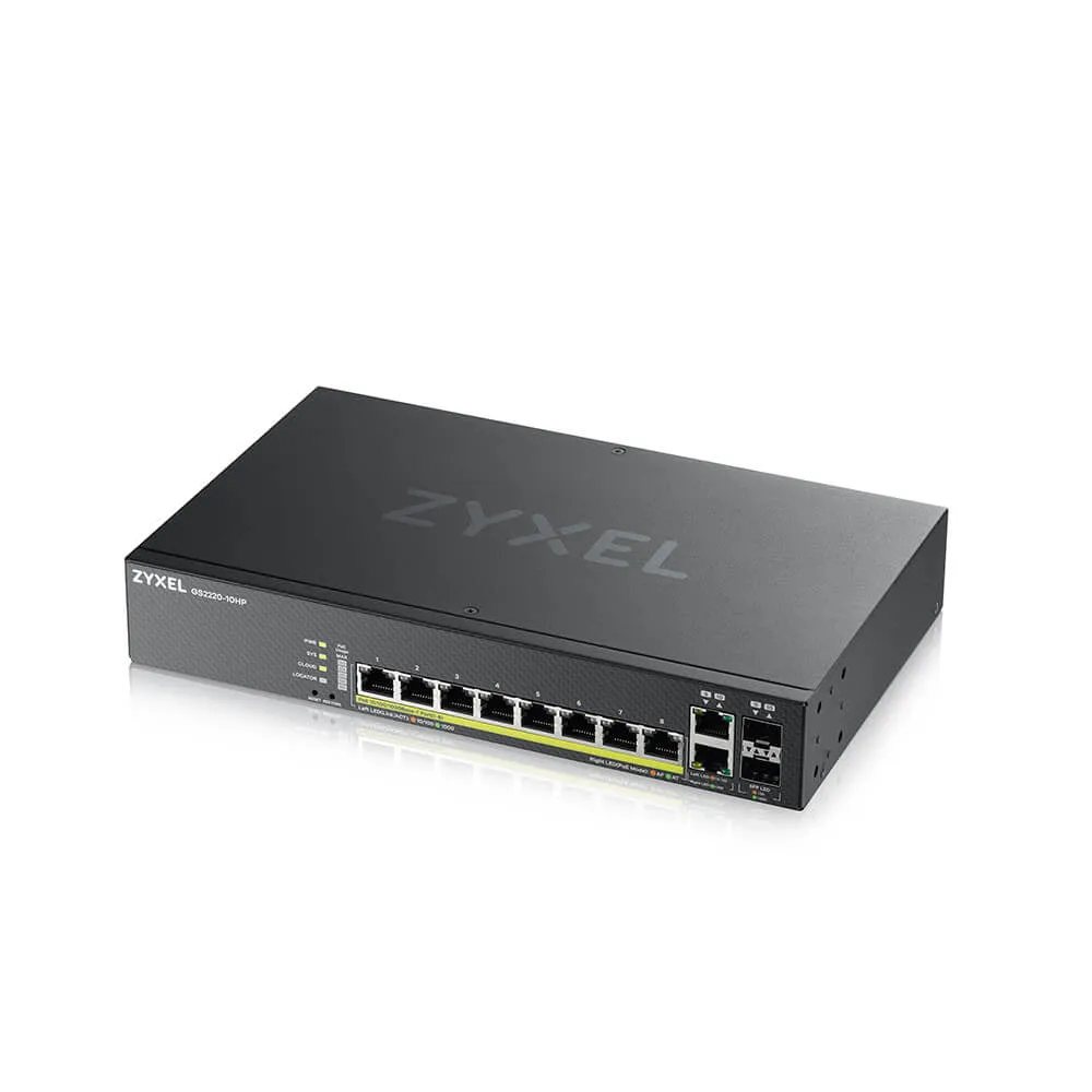 Gs2220-10Hp 8-Port Gbe L2 Poe