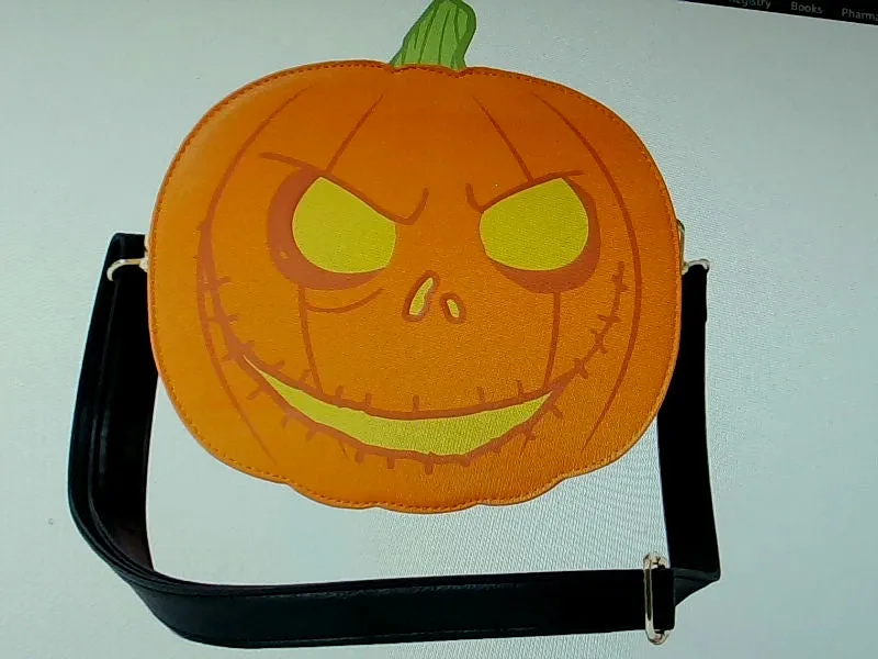 Halloween Pumpkin Crossbody Bag Orange